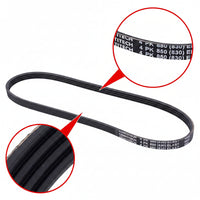 Elast Multi Rib Belt 4PK850 ELAST 11287631826 Compatible With BMW 5 (E60), 7 (E65, E66, E67) (CONTINENTAL)