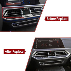 Center Left AC Conditioner Air Vent Grill Outlet Tab Clip Repair Kit 64119458543 Compatible With BMW X5 G05 & X6 G06 & X7 G07 Tag-ACR-04