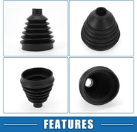 CV Joint Boot Kit 4H0498203 7E0498203 7P0498203 Compatible With Audi A4 A5 A6 A7 A8 Q5 Q7