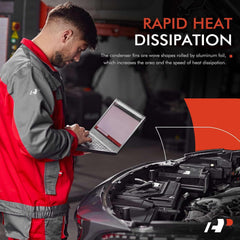 AC Condenser 30648955 30781280 31369510 Compatible With Volvo XC90