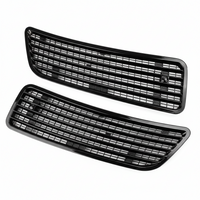 Hood Air Vent Grille Cover Set Left 2218800305 & Right 2218800205 Compatible With MERCEDES BENZ S-CLASS (W221)