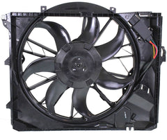 Engine Radiator Cooling Fan Assembly 17427562080 17427533274 Compatible With BMW 3 Series (E90) & 3 Convertible (E93) & X1 (E84)