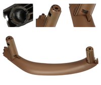 Inner Door Pull Handle Set Cognac Left 51417368959 Right 51417368960 Compatible With BMW X5 X6 F15 F16