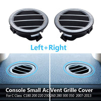 Ac Vent Compatible With Mercedes C Class Ac Vent C Class W204 2007-2013 Black