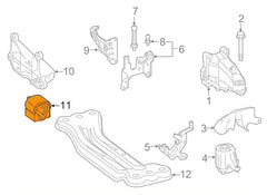 Engine Transmission Mount 2052403300 2052405300 2052400818 Compatible With MERCEDES-BENZ C-CLASS W205 & C-CLASS Convertible A205 & E-CLASS W213 & GLC X253