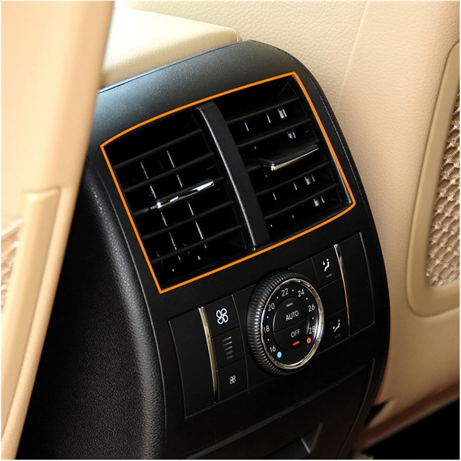 Mercedes Benz GL W164 2006-2012 Rear AC Vent Assembly 1648300454