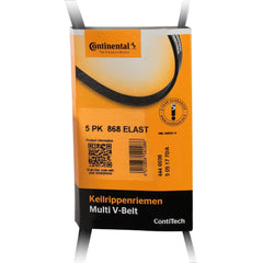 Elast Multi Rib Belt 5PK868 30650846 Compatible With VOLVO S40 (CONTINENTAL)