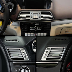Front Left AC Conditioner Air Vent Grill Outlet Tab Clip Repair Kit 2078300100 Compatible With MERCEDES BENZ E-CLASS C207 Tag-ACR-18
