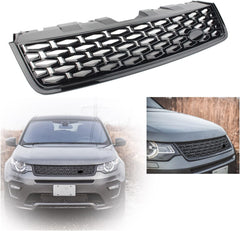Glossy Black Show Grill LR066143 Compatible With LAND ROVER DISCOVERY SPORT (L550) (2015-2019) Tag No.8