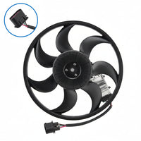 Engine Cooling Fan Motor Fan Assembly (Big) 7L0959455G Compatible With AUDI Q7 (4LB) & PORSCHE CAYENNE (9PA) & VW TOUAREG (7LA, 7L6, 7L7)