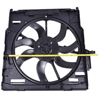 Engine Radiator Cooling Fan Assembly 17427634467 Compatible With BMW X5 (E70) & X6 (E71, E72)