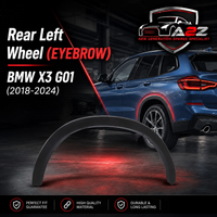 Rear Left Wheel Eyebrow 51777400669 Compatible With BMW X3 G01 LCI (2018-2024) Tag No.205