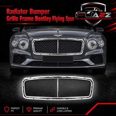 Radiator Bumper Grille Frame 4W0853667B Compatible With Bentley Flying Spur