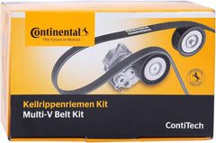 Timing Belt Kit CT1131K1 057109243M 03L109244D Compatible With AUDI A4 B8 (8K2) | A4 / S4, A6 C6 (4F2) | A6 / S6, Q5 (8RB), Q7 (4LB) (CONTINENTAL)