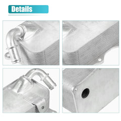 Oil Cooler 94810728121 94810728122 Compatible With PORSCHE CAYENNE (92A) PANAMERA (970)