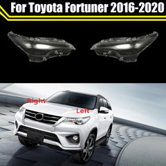 Front Headlight Glass Compatible with ToyotaFortuner-2016-19.
