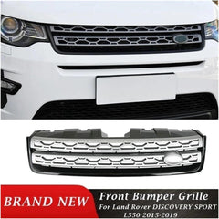 Original Silver Show Grill LR061222 Compatible With LAND ROVER DISCOVERY SPORT (L550) (2015-2019) Tag No.6