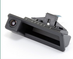 Black Rear Trunk Opening Switch Handle-with camera 51247118158-1 Compatible With BMW E Series E82 E88 E90 E60 E84 E70 E71 E72