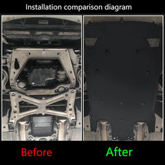 Under Engine Radiator Splash Shield 97050411705 Compatible with Porsche Panamera (2011-2016) Tag No.2