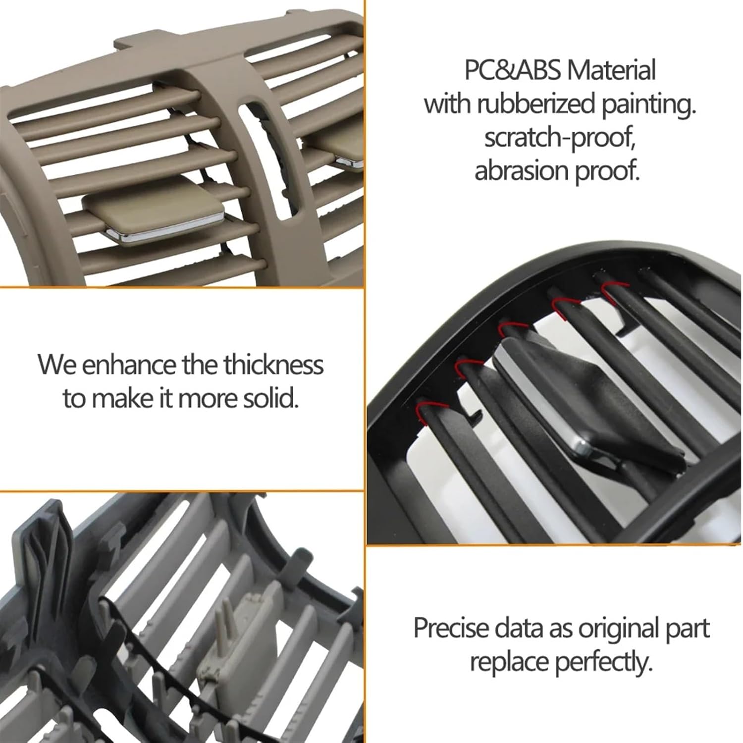 Mercedes CLS C218 Rear AC Vent Grille Beige 2188300454