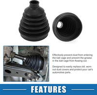 CV Joint Boot Kit 4H0498203 7E0498203 7P0498203 Compatible With Audi A4 A5 A6 A7 A8 Q5 Q7