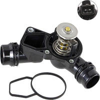 Thermostat Housing Assembly 11531437040 11530139877 11531436823 11537509227 Compatible With BMW 5 Series E60 Tag-E-87