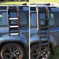 Mat Black Ladder Compatible With Land Rover Defender L633 (2020-24)