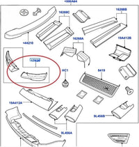 Front Bumper Spoiler Right LR042970 & Left LR042972 Compatible With Land Rover 2/ Free Lander 2 - L359 (2009-2015) Tag No.13