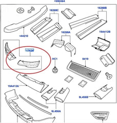 Front Bumper Spoiler Right LR042970 & Left LR042972 Compatible With Land Rover 2/ Free Lander 2 - L359 (2009-2015) Tag No.13