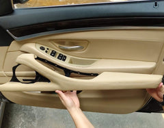 Door Handle Armrest Assembly Compatible with BMW 5 Series Door Handle Armrest Assembly 5 Series F10 2010-2017 Moka