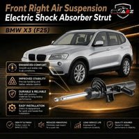 Front Right Air Suspension Electric Shock Absorber Strut 37116797026 37116872326 37116797028 Compatible With BMW X3 (F25)
