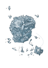 Oil Level Sensor 03C907660R Compatible With AUDI A4 B8 (8K2) | A4 / S4 & A5 (8T3) | A5 / S5 & A6 C7 4G2 & A8 D4 4H2 & Q3 & Q7