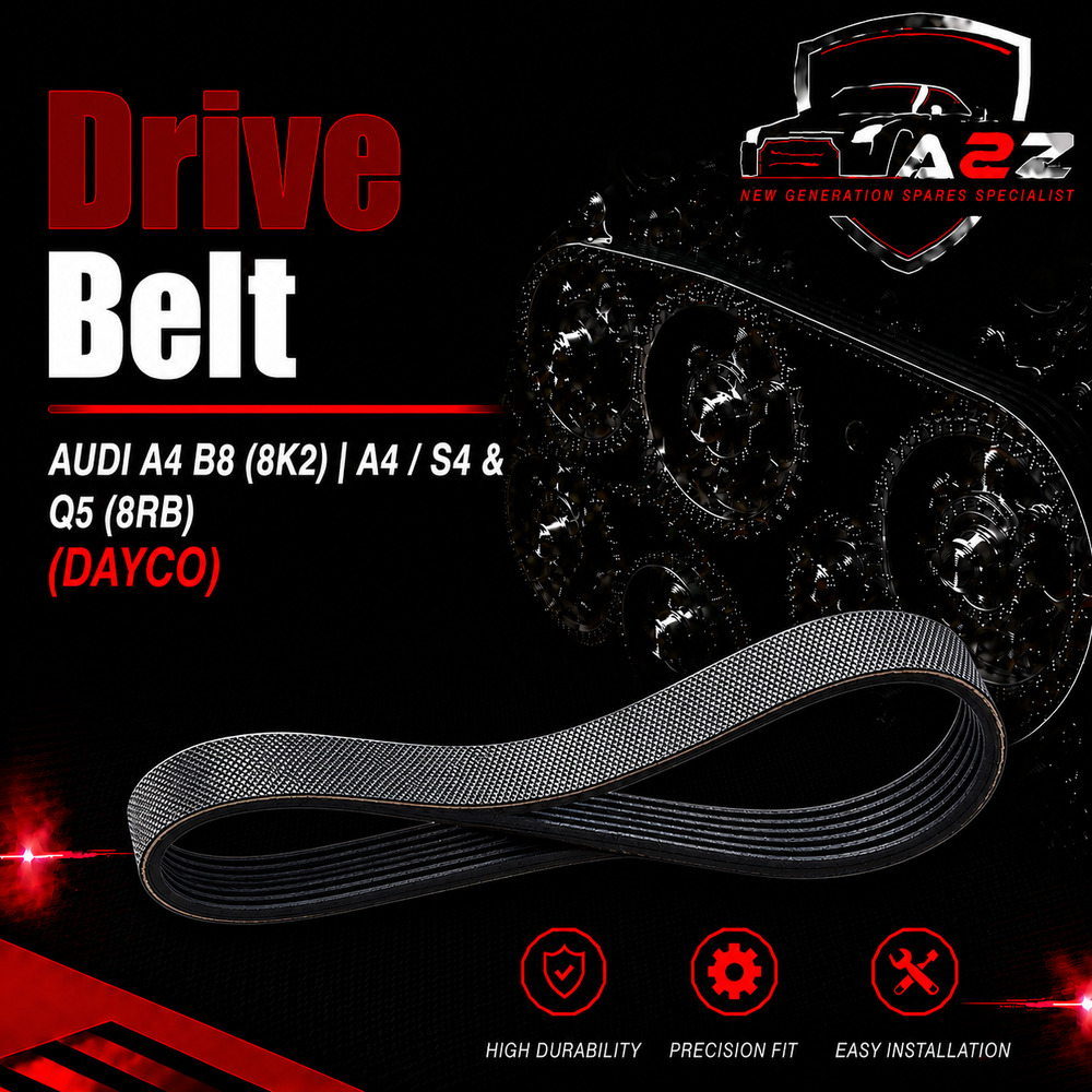 Belt 6PK1590 06H903137C Compatible With AUDI A4 B8 (8K2) | A4 / S4 & Q5 (8RB) Tag-BEL-44