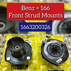 Front Suspension Support Strut Mount 1663232900 1663200326 Compatible With MERCEDES-BENZ GLE (W166) & M-CLASS (W166)