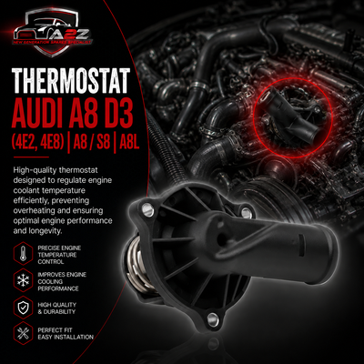 Thermostat (Elbow) 059121111F 059121111H 059121111L Compatible With Audi A8 D3 (4E2, 4E8) | A8 / S8 | A8L