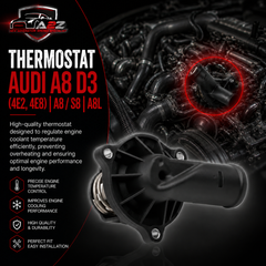 Thermostat (Elbow) 059121111F 059121111H 059121111L Compatible With Audi A8 D3 (4E2, 4E8) | A8 / S8 | A8L