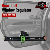 Rear Left Window Regulator. 51357138467 Compatible With BMW E87 E88