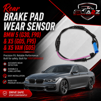 Rear Brake Pad Wear Sensor 34216890792 34216861809 Compatible With BMW 5 (G30, F90) & X5 (G05, F95) & X5 Van (G05)