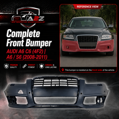 Front Rear Bumper 4F0807105AB Compatible With AUDI A6 C6 (4F2) | A6 / S6 (2008-2011) Tag No.36