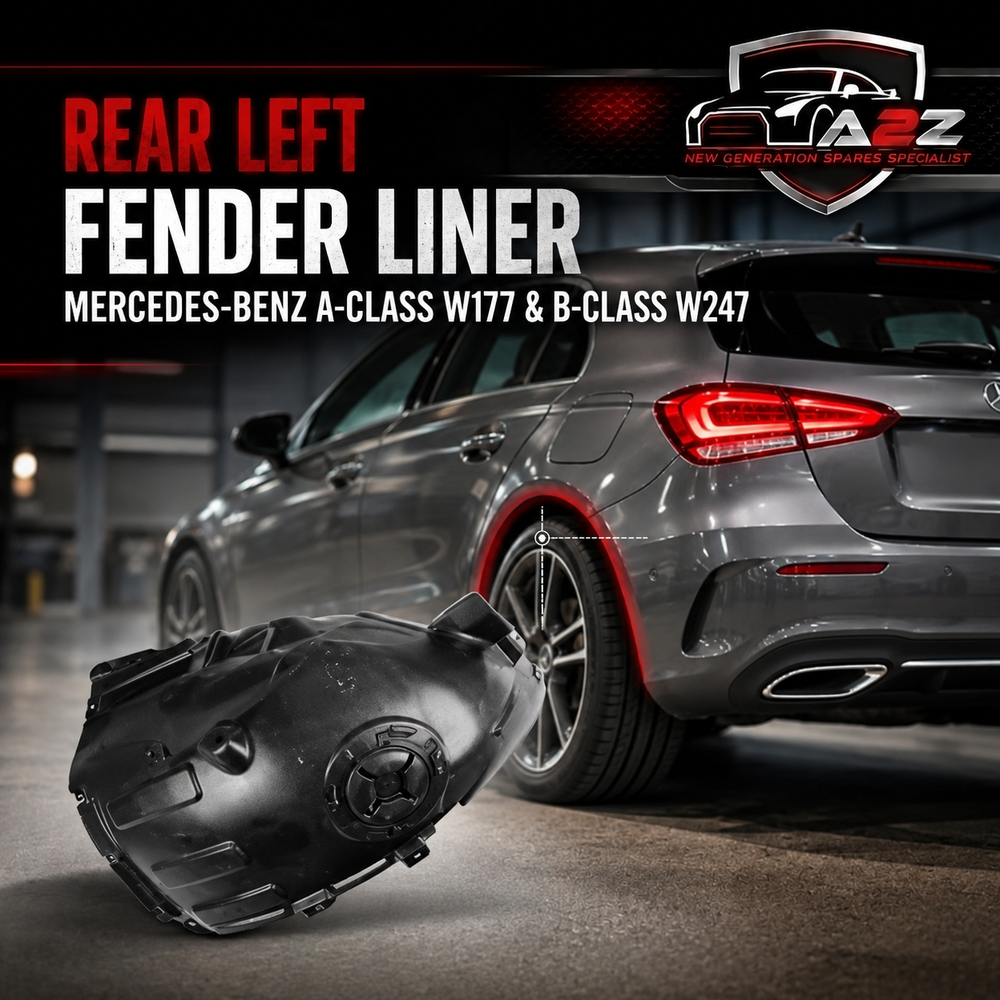 Rear Left Fender Liner 1776901303 1776900304 A1776901303 Compatible With MERCEDES-BENZ A-CLASS W177 & B-CLASS W247 Tag-FEM-65