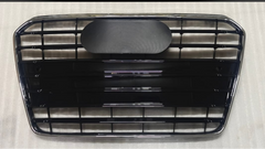 Glossy Black Original Show Grill Compatible With Audi = A5 (2012-16) Tag No.191