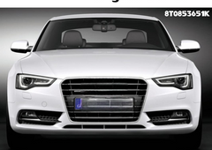 Glossy Black Original Show Grill Compatible With Audi = A5 (2012-16) Tag No.191