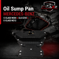 Oil Sump Pan 6510100528 A6510100528 Compatible With MERCEDES-BENZ C-CLASS W204 & CLS C218 & E-CLASS W212 Tag-OP-09