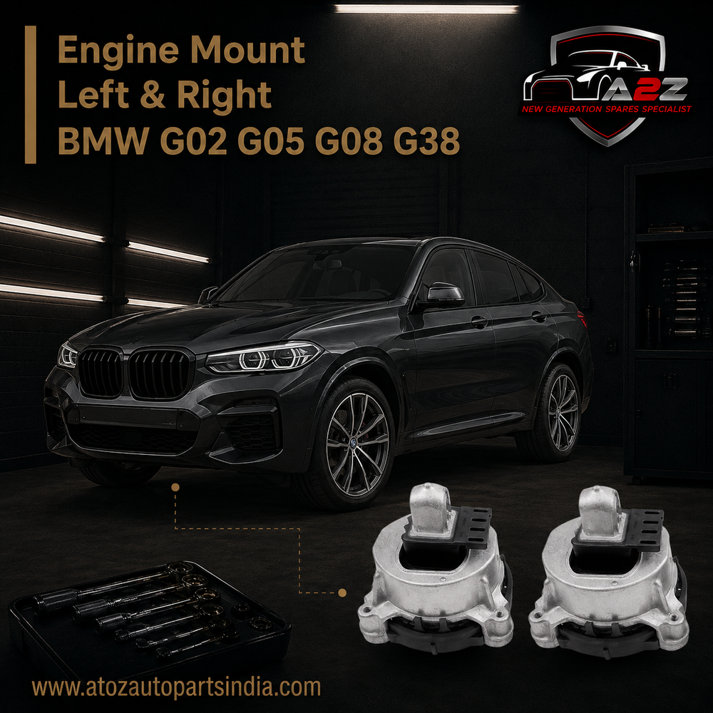 Engine Mount Left 22116860495 & Right 22116860496 Compatible With BMW G02 G05 G08 G38