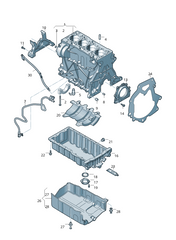Crankshaft Pulley 04L103151A Compatible With AUDI A3 Limousine (8VS, 8VM) | A3 / S3 & VW TIGUAN (AD1, AX1)