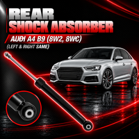 Rear (Left & Right Same) Shock Absorber 8WD513035G 8WD513035Q Compatible With AUDI A4 B9 (8W2, 8WC) | A4 / S4 (1PCS)
