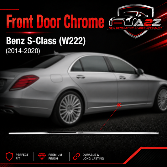Front Door Chrome Left 2226908501 Right 2226908601 Mercedes-Benz S-Class (W222) Tag No.234