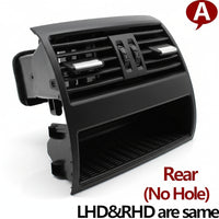 Rear Black Ac Vent Grille Assembly 64229172167 64229172167-SK Compatible With BMW 5 Series F10