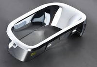 Air Duct Brake Chrome Compatible With MINI COOPER F55 / F56 Air Duct Brake Chrome Left 551117337811 & Right 51117337812 Tag-FC-704