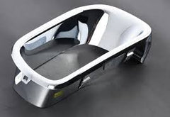 Air Duct Brake Chrome Compatible With MINI COOPER F55 / F56 Air Duct Brake Chrome Left 551117337811 & Right 51117337812 Tag-FC-704